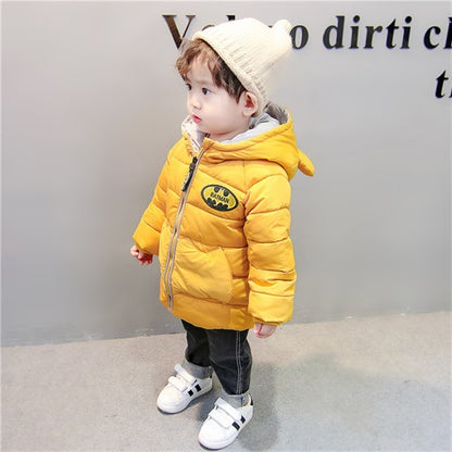 Baby boy baby padded jacket western style