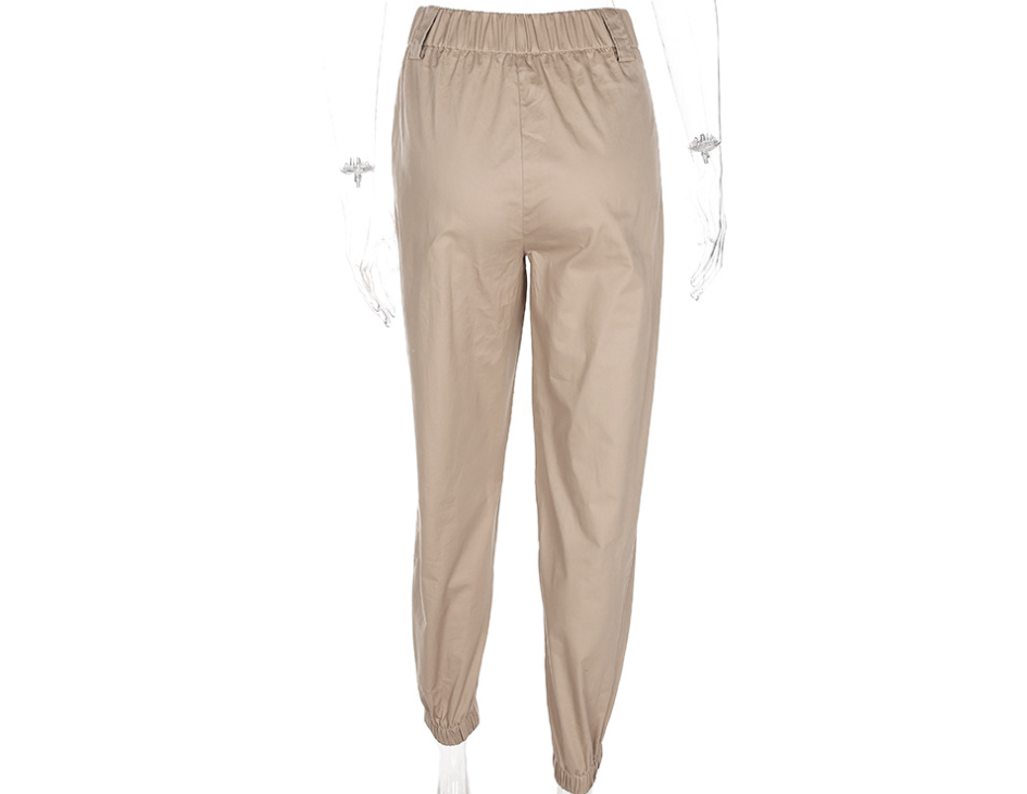 High-Rise Cargo Pants