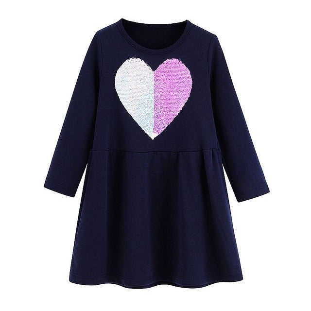 Baby girl clothes autumn and winter cotton children dress