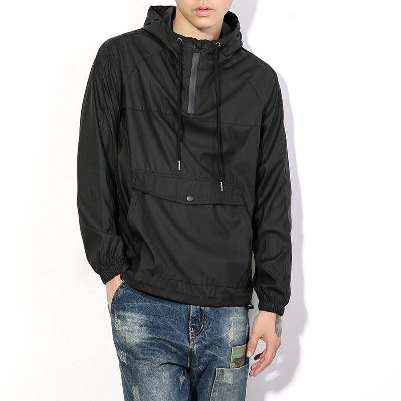 Pullover hoodie jacket