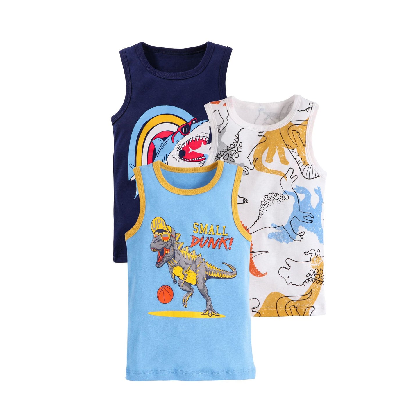 Cartoon Baby Boy Primer Vest