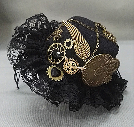 Vintage Lolita Top Hat Accessories