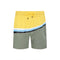 Mens Striped Shorts Casual Patchwork Trunks Beach Board