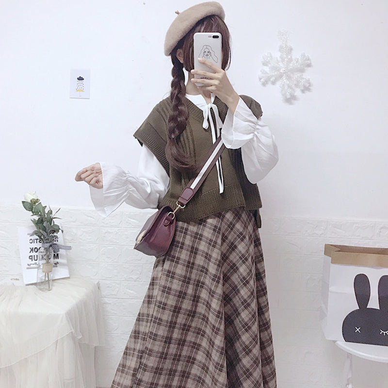 Student Waistcoat Skirt