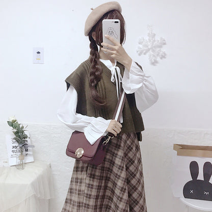 Student Waistcoat Skirt