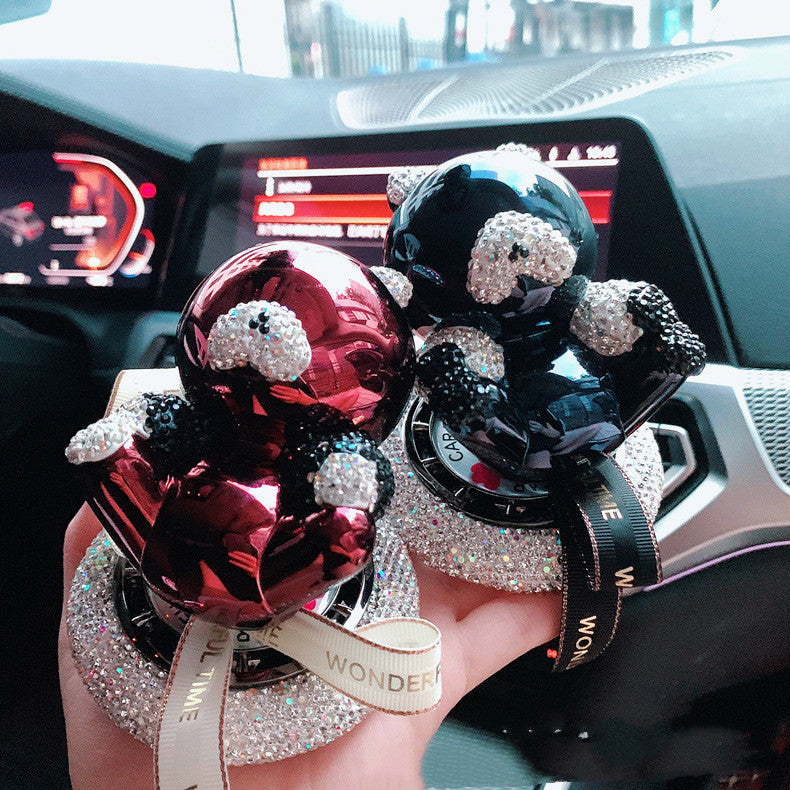 Car Perfume Decoration Diamond Perfume Seat Solid Car Seat Aromatherapy Decoration