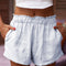 Cotton Linen Shorts Solid Color Cotton Linen Shorts Women