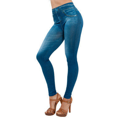 Women Winter Leggings Jeans Pants