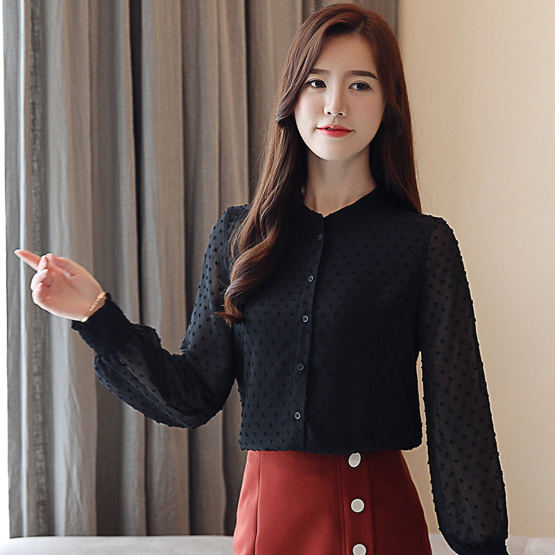 Fashion Woman Blouses Spring Long Sleeve Women Shirts