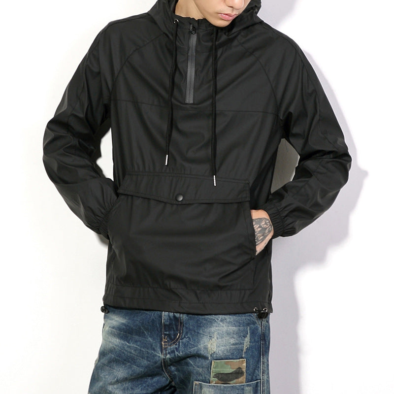 Pullover hoodie jacket