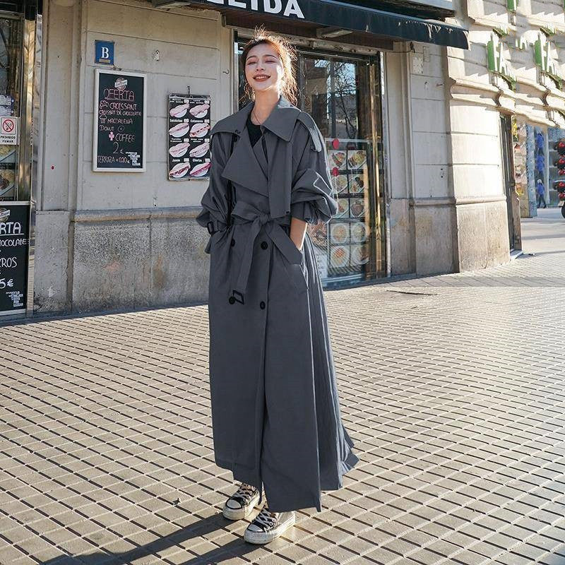 Women's Mid-length Trench Coat