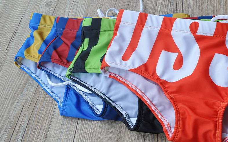 LOW WAIST TRUNKS BEACH SWIMWEAR