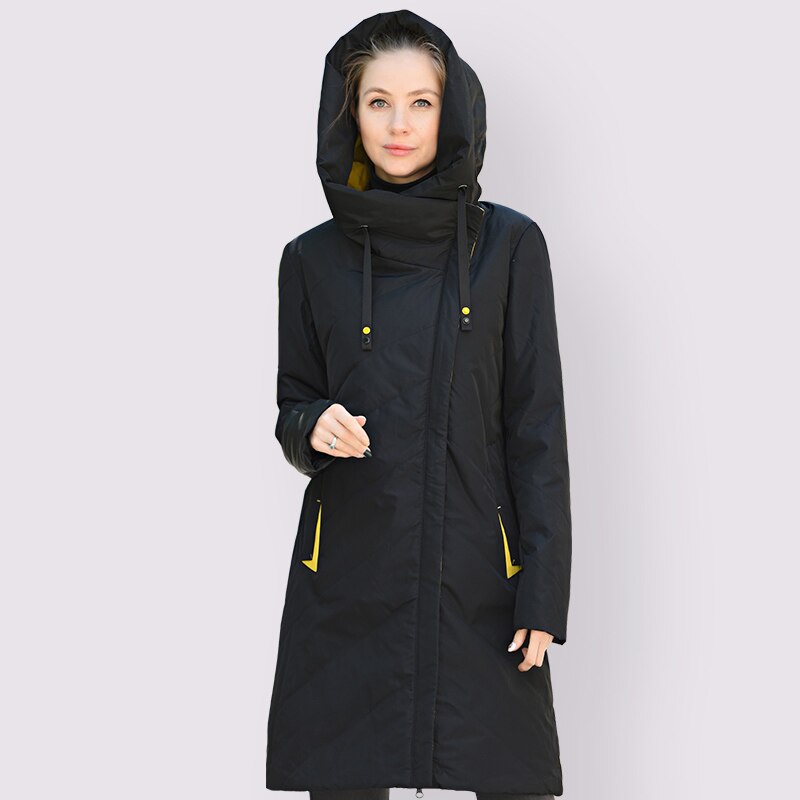 Large Winter Jackets For Women Long Jacket Outdoor Black