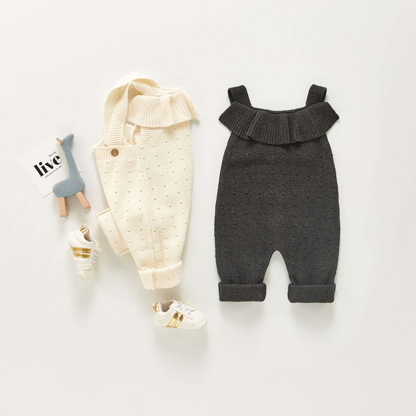 Baby Girl Knitted Woolen Jumpsuit Cotton Clothes Romper