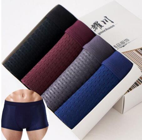 Men print gift box shorts