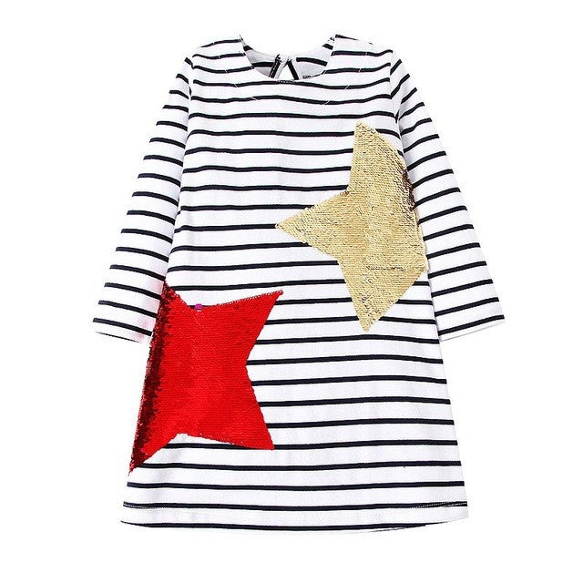 Baby girl clothes autumn and winter cotton children dress