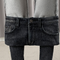 Retro plus velvet thick women jeans