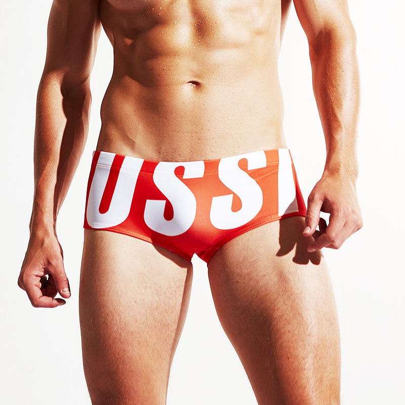 LOW WAIST TRUNKS BEACH SWIMWEAR