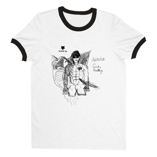 Jeremy drawings  Unisex Ringer T-shirt