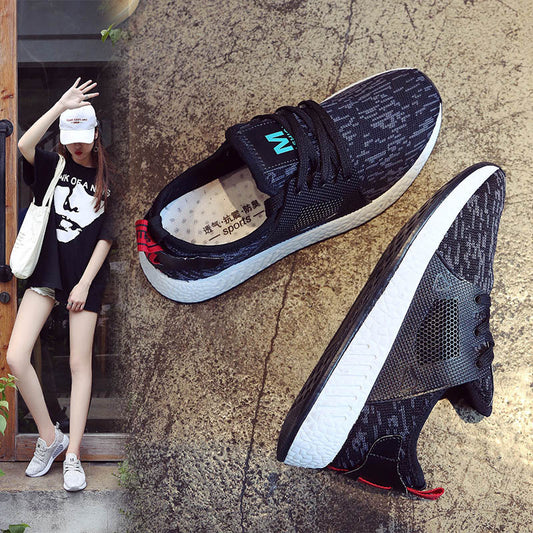 Sports casual shoes flat women shoes