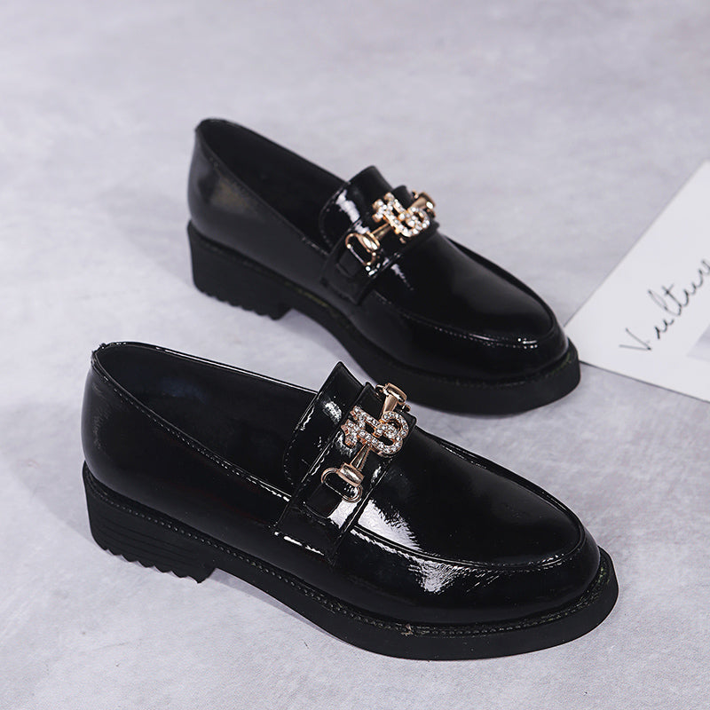 British Style Shoes Flat Shoes Women