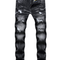 Men Vintage Distressed Denim Jeans Trousers Pants