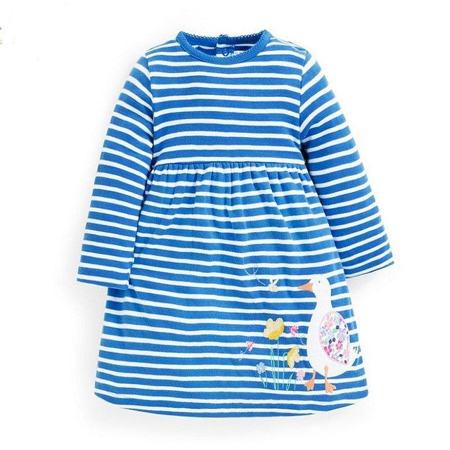 Baby girl clothes autumn and winter cotton children dress