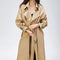 Cotton washed trench coat