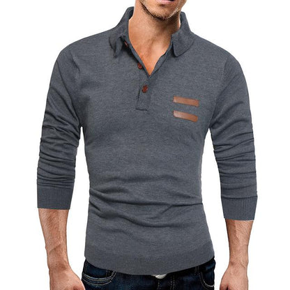 Casual Slim Knit Polo Shirts