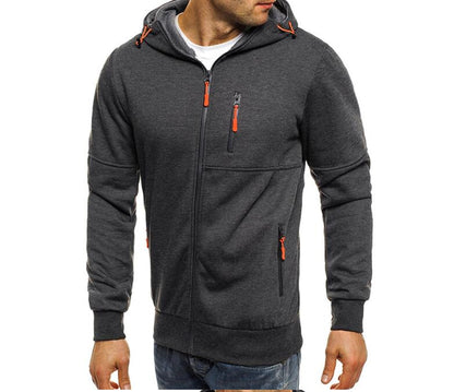 Men Hoodie Cotton Jacket