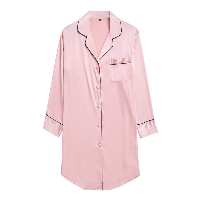 Summer silk shirt women