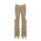 Ear Flying Pants Slim-fit Micro Flared Pants Women