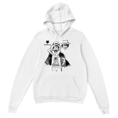 Jeremy design drawing Classic Unisex Pullover Hoodie - Premium Unisex Pullover Hoodie