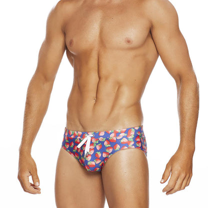 Mens Sexy And Playful Cute Strawberry Briefs