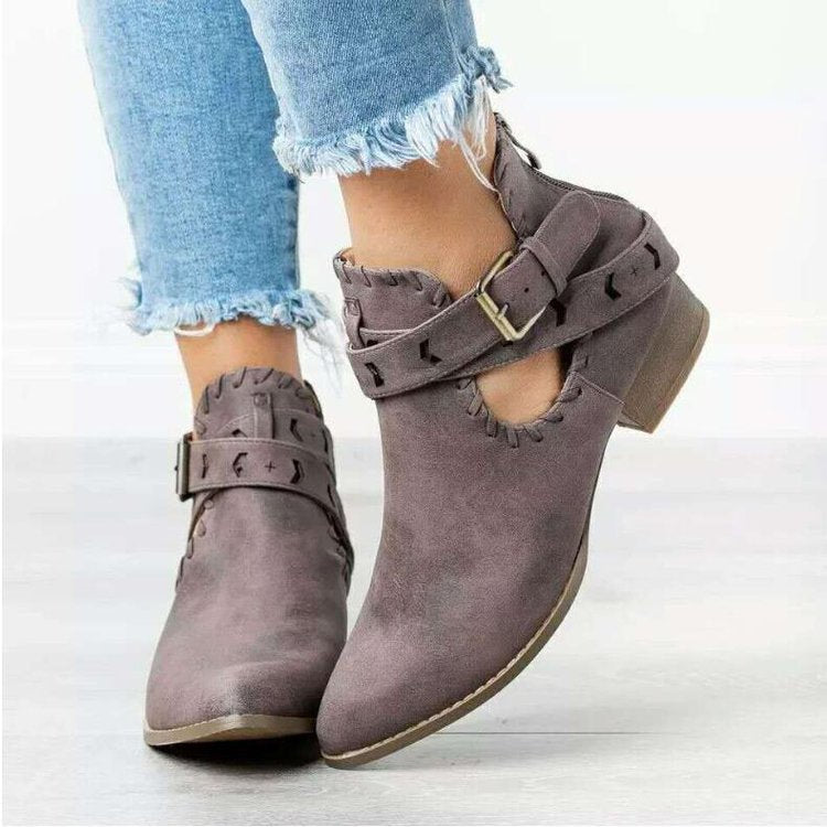 Thick Heel Single Shoes Women Fashion Single Shoes Women