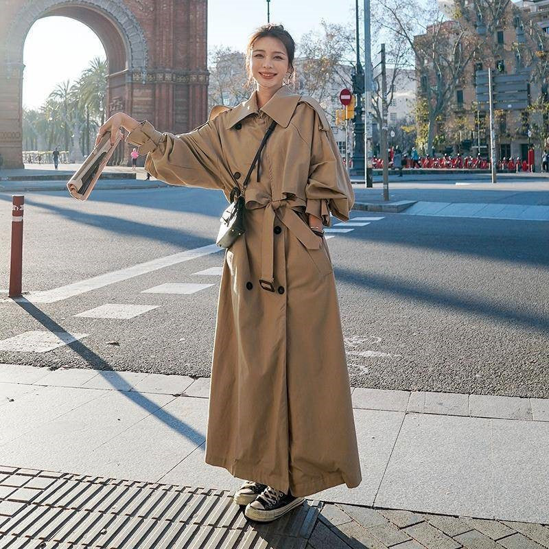 Women's Mid-length Trench Coat