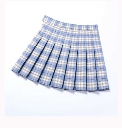 New Women's Plaid Pleated Skirt Skirt Women