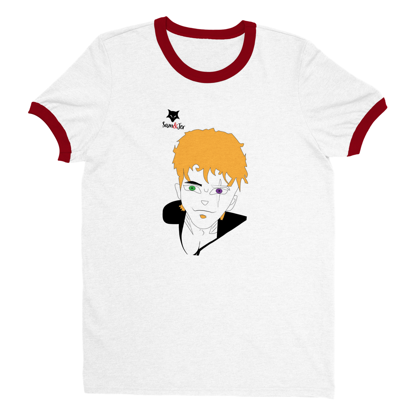 Jeremy drawings  Unisex Ringer T-shirt