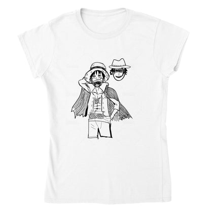 Jeremy Design Drawing Classic Womens Crewneck T-shirt