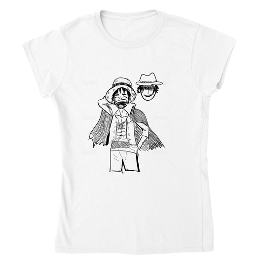 Jeremy Design Drawing Classic Womens Crewneck T-shirt