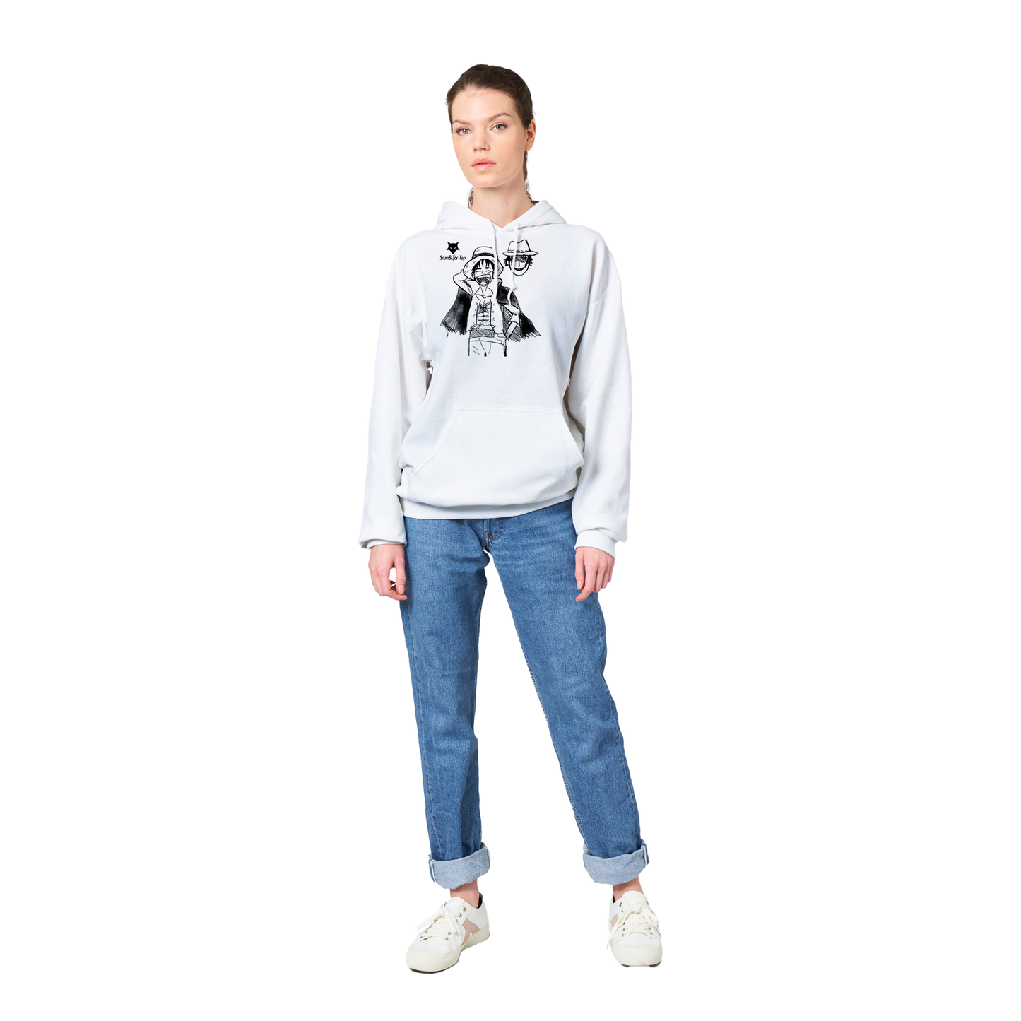 Jeremy design drawing Classic Unisex Pullover Hoodie