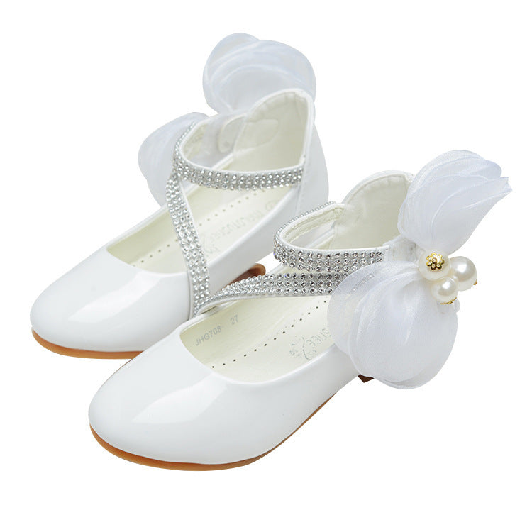 Little High-heeled Big Kids Princess Shoes