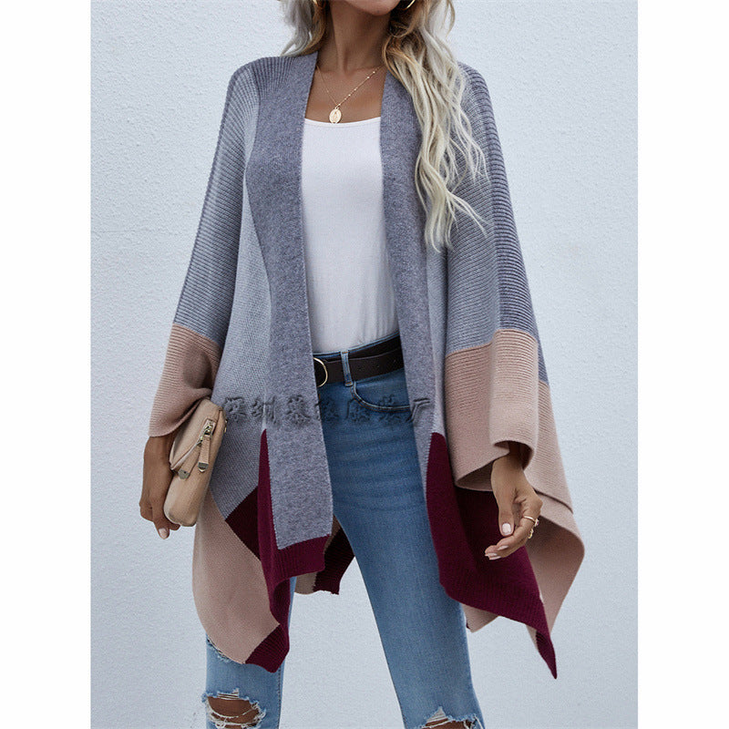 Loose Knitted Cardigan Women's Coat Sweater Women