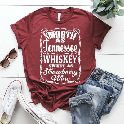 Ladies Blouse Letter Printing Round Neck Short-sleeved T-Shirt Women