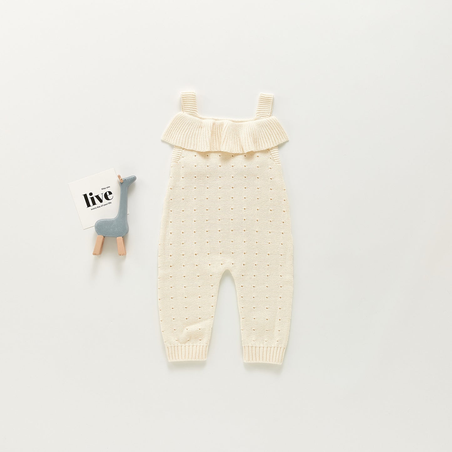 Baby Girl Knitted Woolen Jumpsuit Cotton Clothes Romper